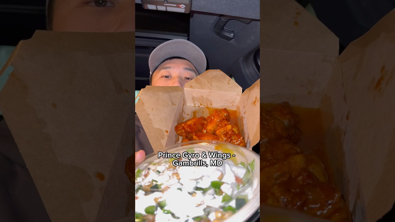 Rating wings at Prince Gyro & Wings in Gambrills, MD