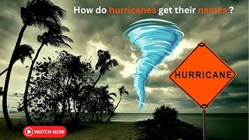 How do Hurricanes get their Names?