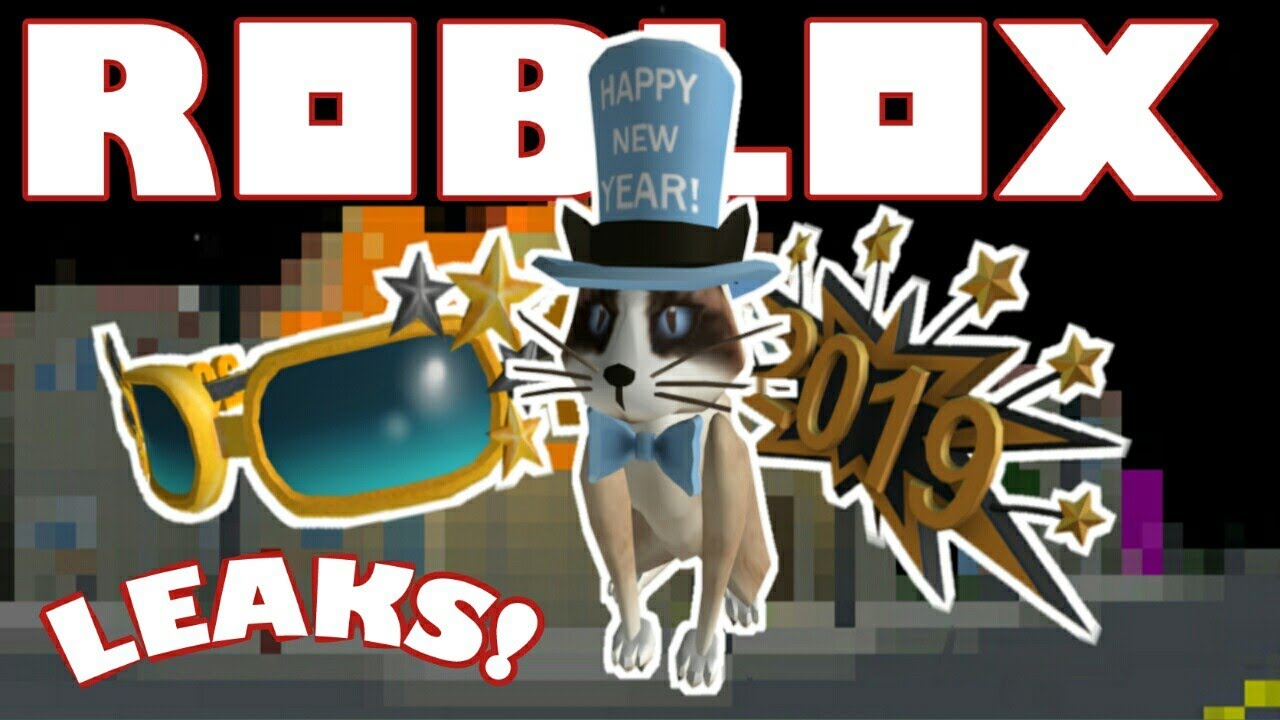 Leaks Roblox New Year Catalog Items Leaks Roblox Youtube - happy new year 2019 happy new year 2019 roblox