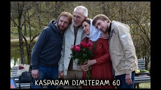 Video thumbnail of "Ar 150 baltmaizes klaipiem Kaspars Dimiters svin 60. jubileju"