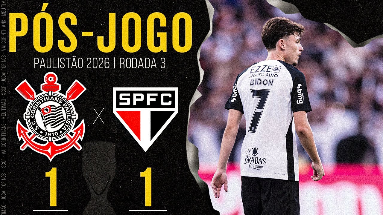 PRÉ-JOGO: CORINTHIANS x SÃO PAULO | AO VIVO COM NARRAÇÃO E IMAGENS DIRETAMENTE DA ARENA