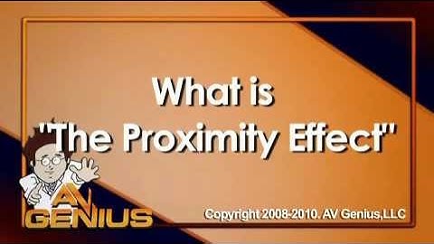 AV Genius "How to Mix"- The Proximity Effect