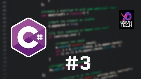 How to use int in C# / كيف تستعمل المتغير int  في لغة السي شارب