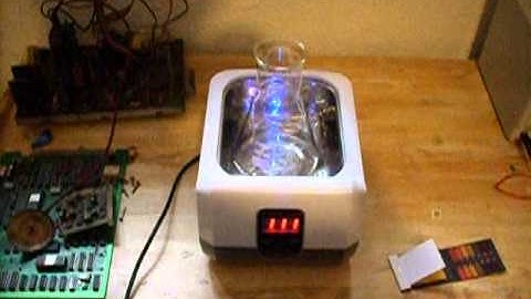 IC decapsulation at home (deep cleaning)