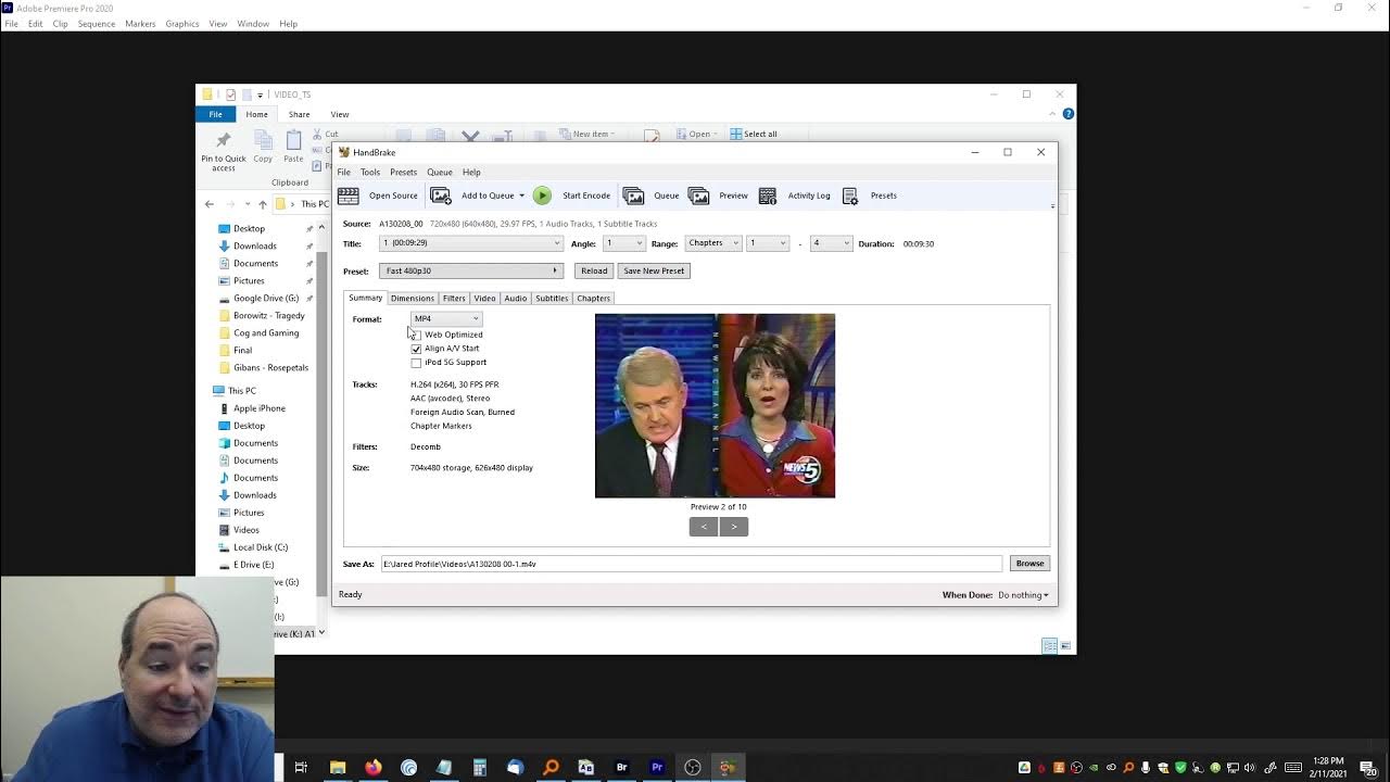 How to extract (rip) an MP4 file from a DVD with