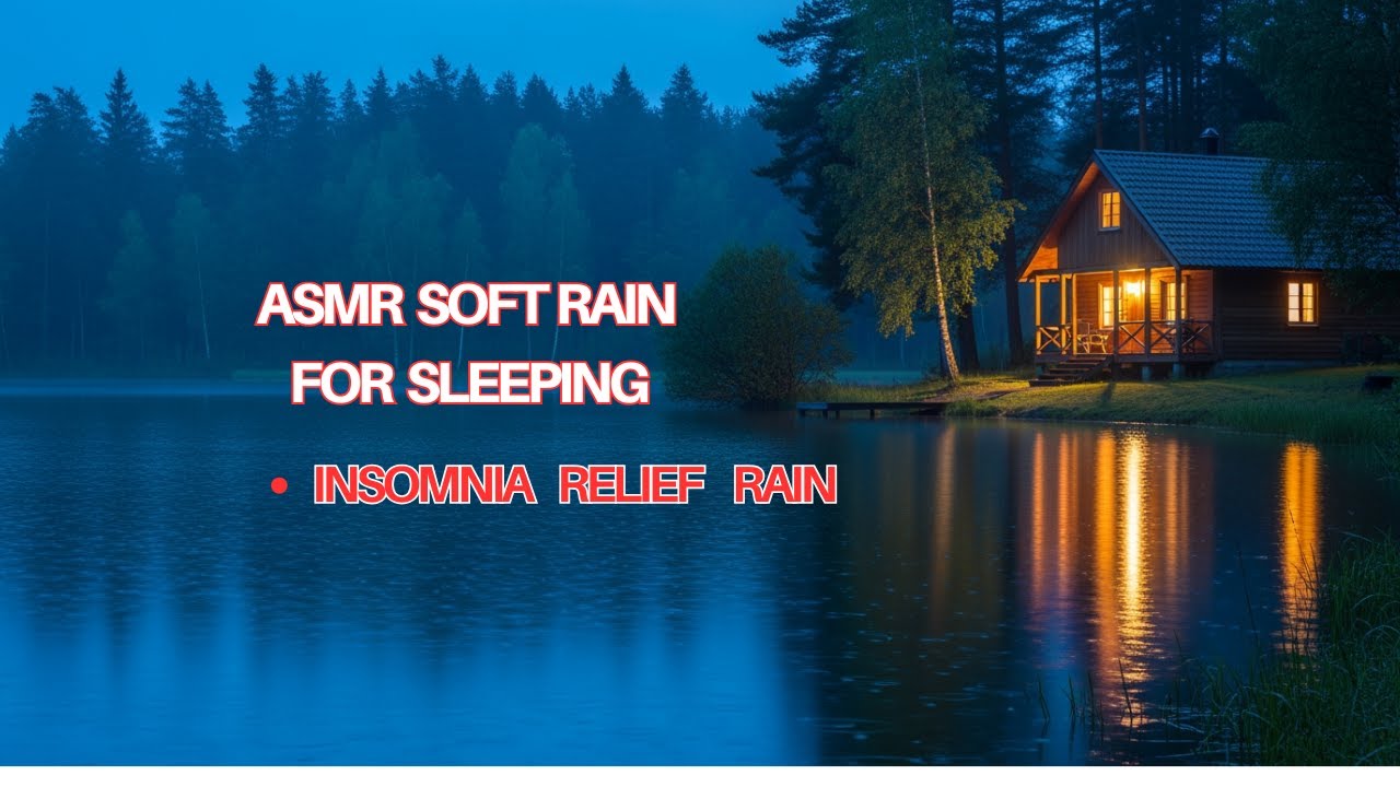 ASMR Miniature House Rain Sounds | Relaxing Tiny Roof Ambience