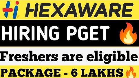 Hexaware PGET Hiring 2023 | Hexaware PGET Hiring Process & Exam Pattern