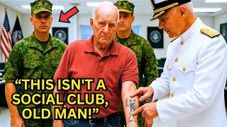 They Arrested the Old Man for Impersonating a SEAL — Until the Vice Admiral Saw His Unit Tattoo