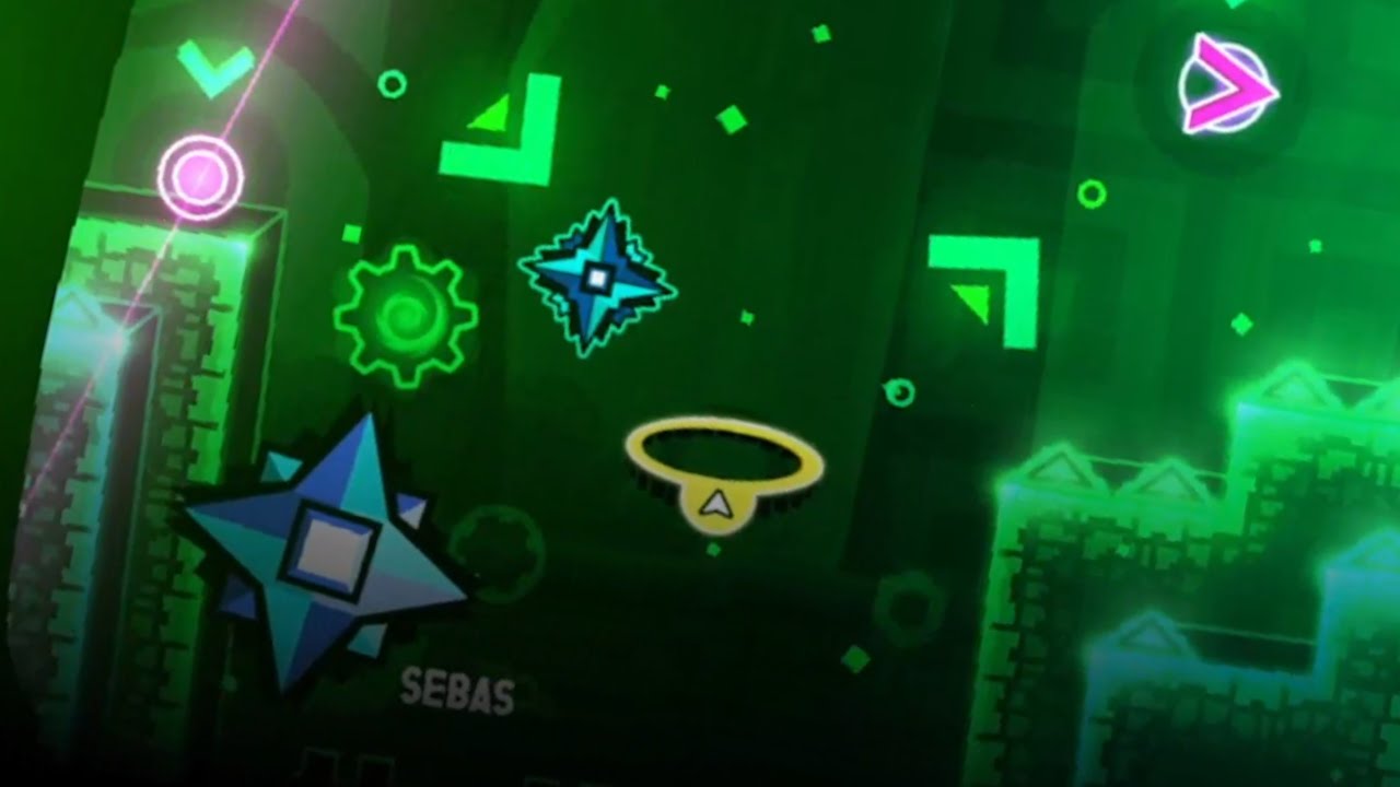 My part in "The Woods" By FERNAMG2041 | Geometry Dash - YouTube