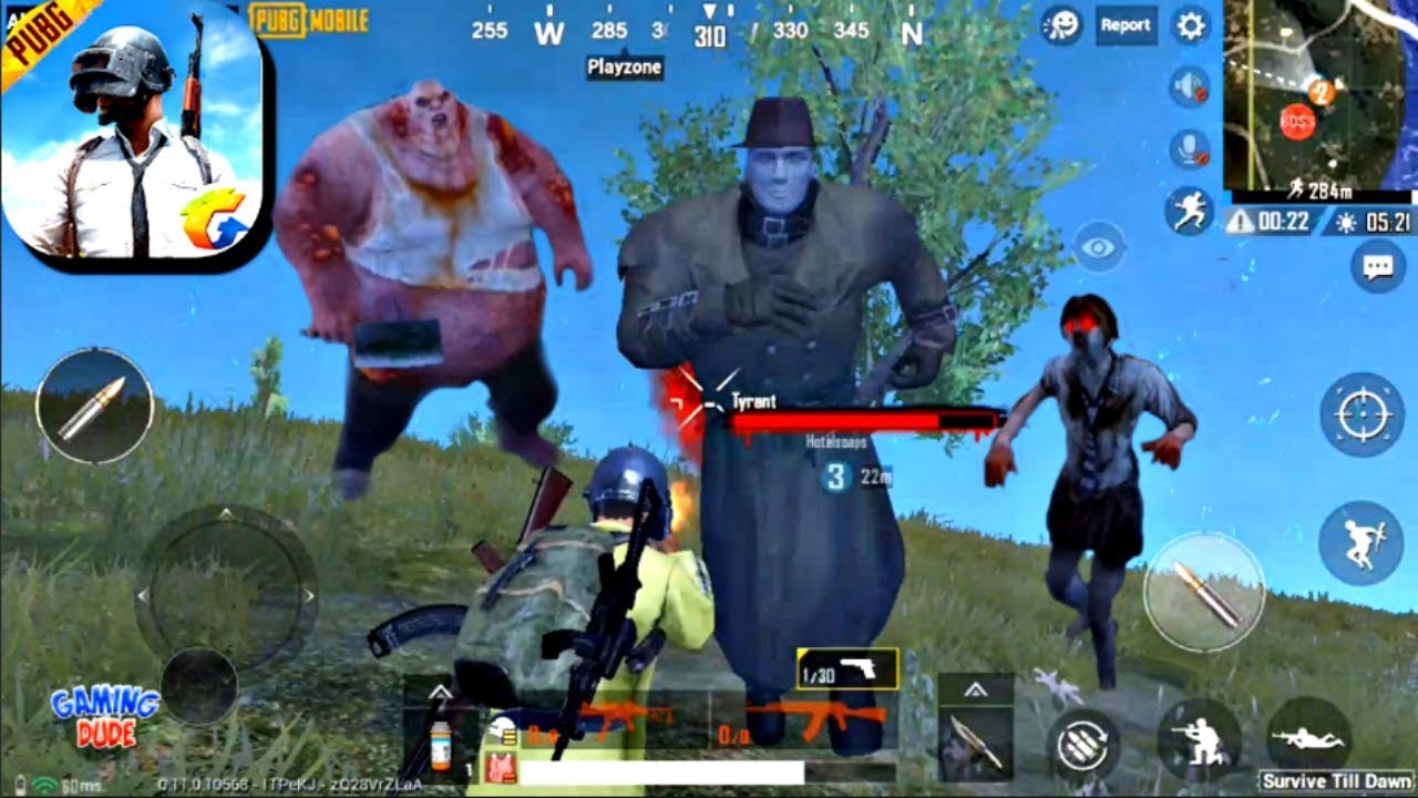 Pubg Mobile Update Zombie Boss Tyrant Gameplay Walkthrough Android Gameplay Hd Youtube