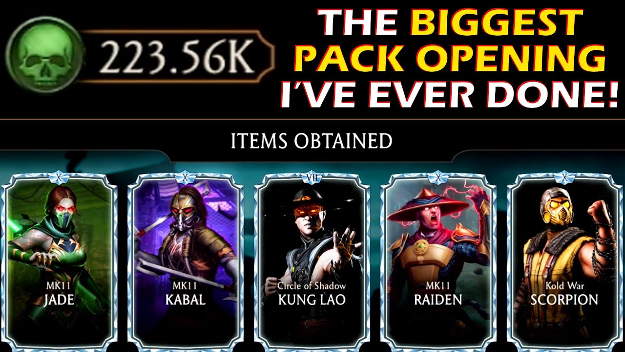 MK Mobile. I Spent 220k Souls on Elite Netherrealm Elder God Pack. Was It Worth It? YouTube