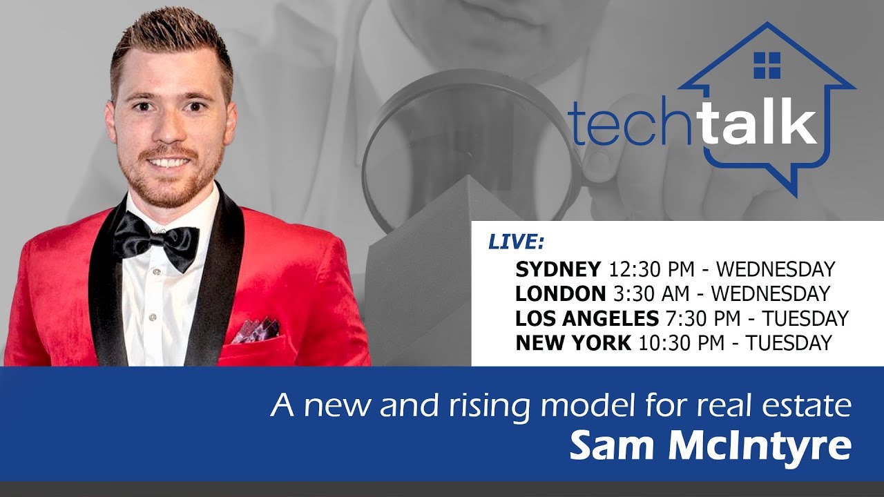 WATCH LIVE – A new and rising model for real estate? – Sam McIntyre