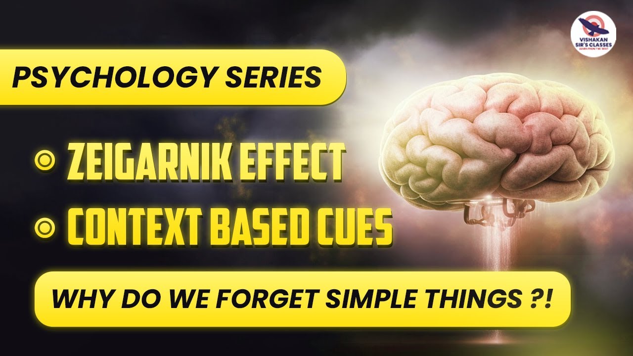 Why do we forget simple things | Zeigarnik Effect | Psychology Series ...