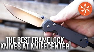 Best Frame Lock Folding Knives Available at KnifeCenter.com