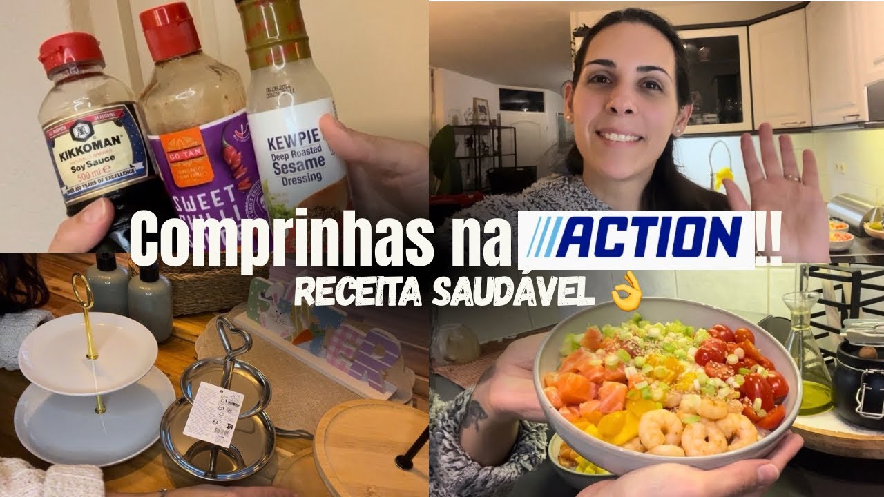 Comprinhas na Action! 🛍️💕 Curiosidades aqui da Holanda e uma receitinha saudável! 👌😋