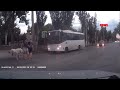 В Керчи водитель чуть не снес пешеходов на пешеходном переходе