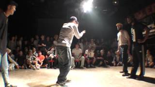 Finał Popping WDC 2016: Wal & Sly(Walid & Sally sly) vs 田ひろまさし BEST8
