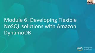 20220125 Developing on AWS Day 2 - Module 6 - DynamoDB