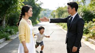 The genius child mistakes the CEO for a thug: \