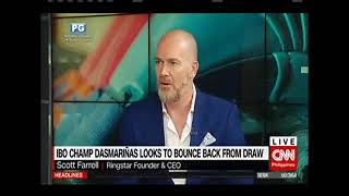 ROOMAIF - IBO king Dasmarinas talks about his IBF Bantamweight interview on CNN