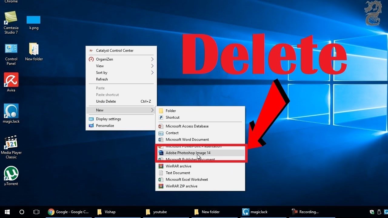 How to remove unwanted items from right click context menu - YouTube