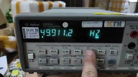 Agilent 34401A
