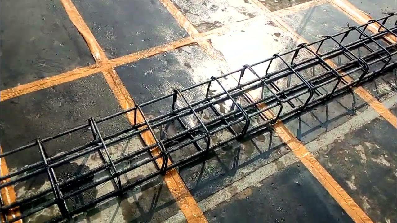 shuttering-and-steel-fixing-work-on-site-youtube