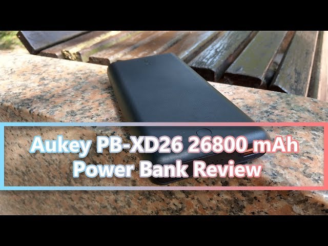 Aukey PB-XD26 26800 mAh Power Bank Review | Mister Techs