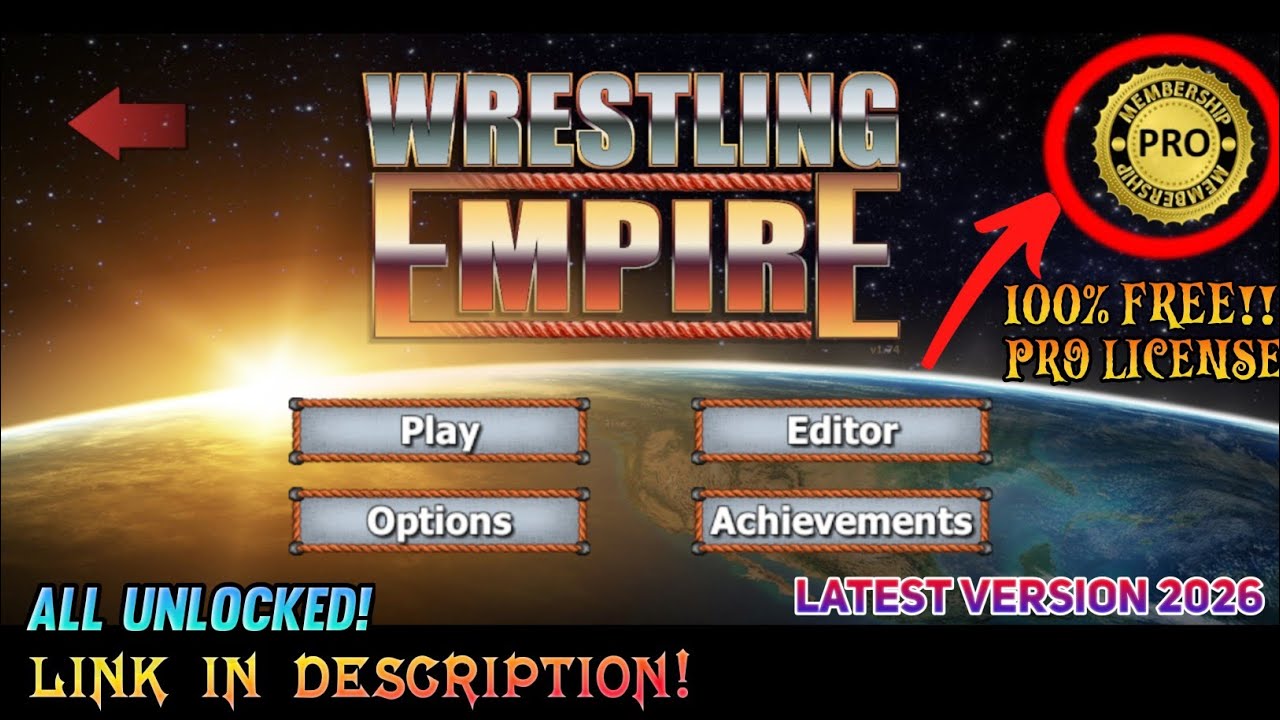 How To Get Pro License in Wrestling Empire for Free? • Latest Version 2026 • All Features Unlocked