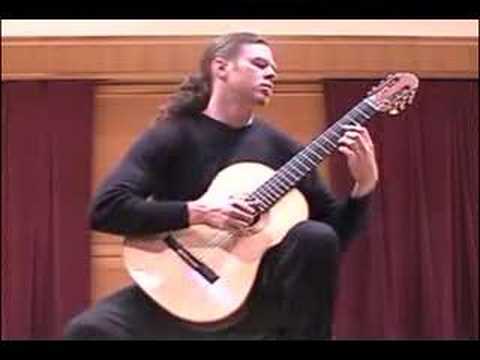 Chris Broderick playing Luis Legnani Classical Guitar