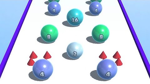 Ball Merge 2048 - All Levels Ball Gameplay Android, iOS(Level 120-123)