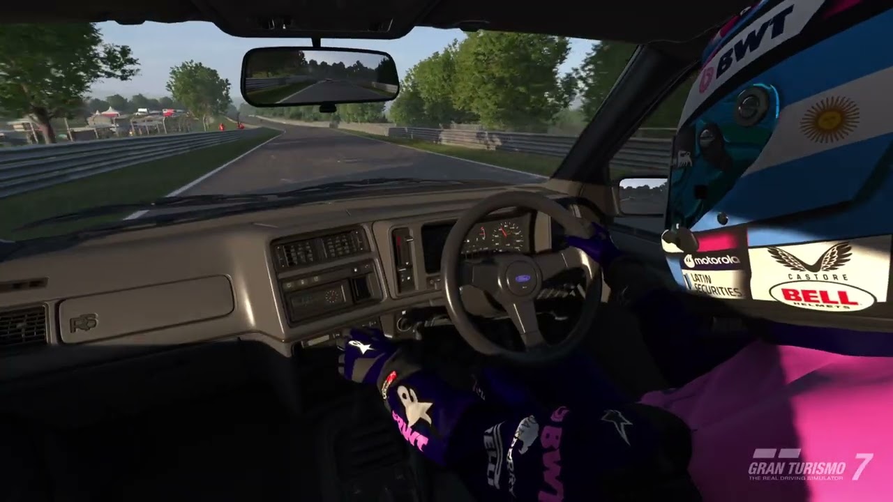 Gran Turismo 7 On board Ford Sierra