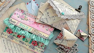 Turn Scraps Into Junk Journal Envelopes | Easy DIY with Paper & Washi Tape!