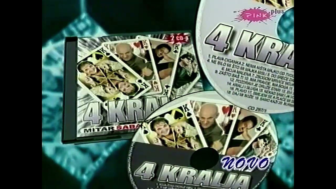 Reklana za album Mitar, Saban, Jasar, Mile - 4 Kralja Grand 2004
