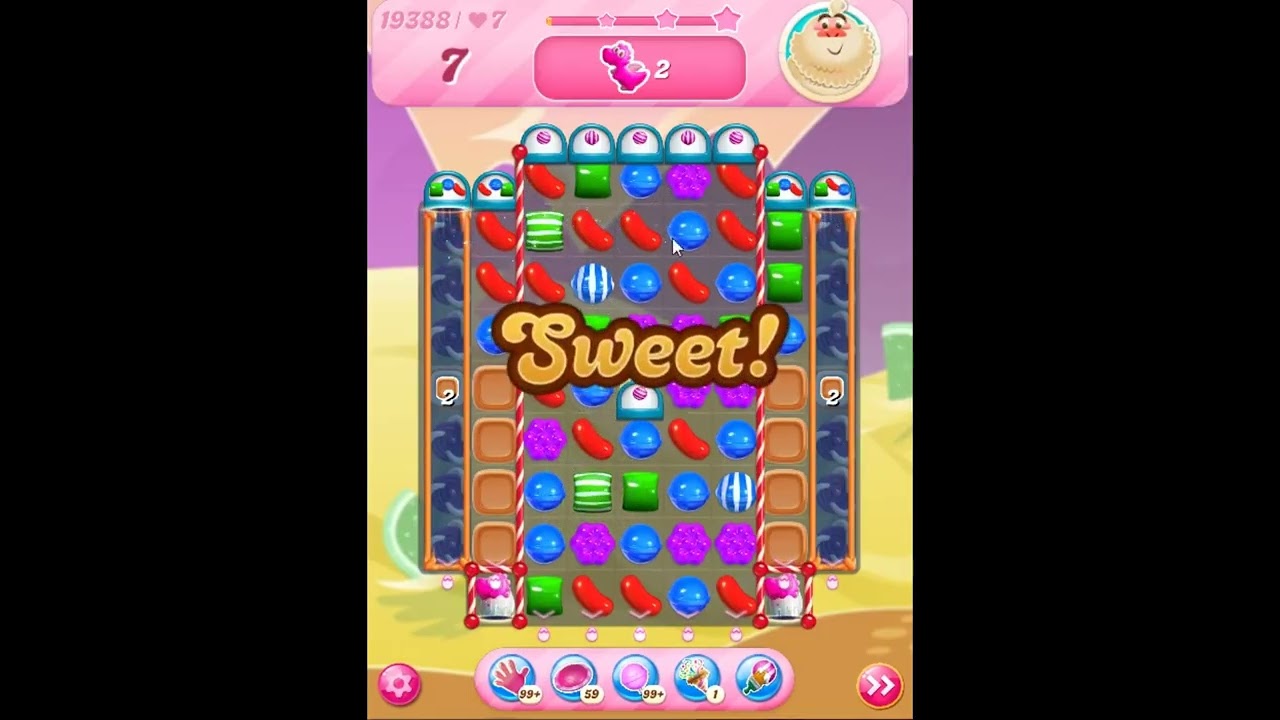 Candy Crush Saga Level 19388 - NO BOOSTERS | SKILLGAMING ✅