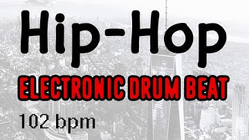 Hip-Hop Electronic Drum Loop - TR 808 - 102 BPM