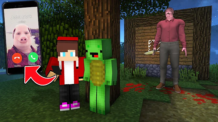 SCARY JOHN PORK IS CALLING in Minecraft