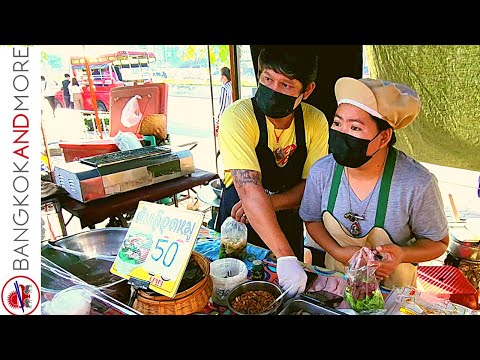 Thai STREET FOOD Lovers Rejoice! The Best Breakfast Spot on Rama II Road is Here