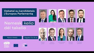 Kandidatų į Europos Parlamentą debatai | Alytuje