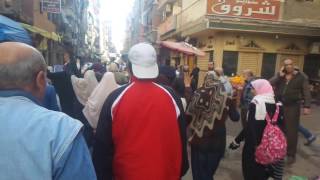 الاسكندرية | قام ثوار محرم بك بتظاهره تضامناً مع حلب.