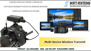 CAMWIFI WIRELESS CAMERA CONTROLLER FOR CAPTURE & TRANSMIT PHOTOS FROM DSLR CAMERAS TO SYSTEMS screenshot 4