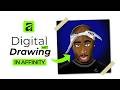 How to Draw Digital Art in Affinity By Canva (PART 1)