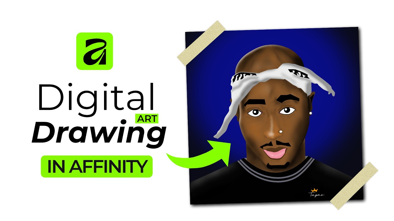 Affinity By Canva Digital Art Drawing Part 1 | BEGINNERS GUIDE