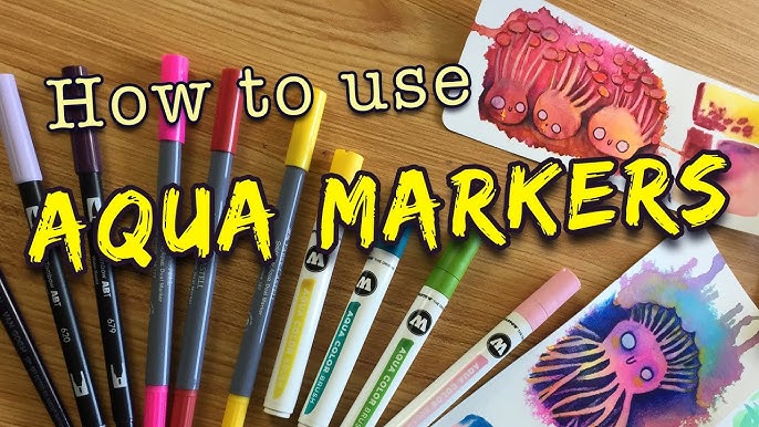 6 Ways To Use Spectrum Noir Aqua Markers 