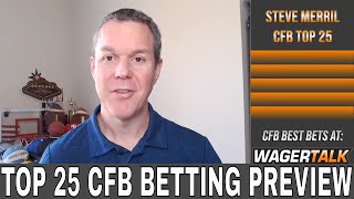 College Football Week 12 Picks and Odds | Top 25 College Football Betting Preview \& Predictions