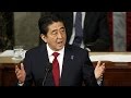 Japan PM Abe tells US Congress of 'repentance' over World War Two