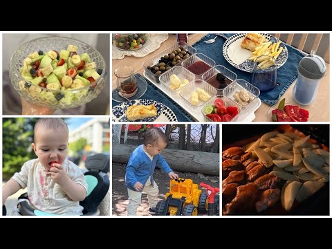 CİHANGİRİ OYUN GRUBUNA GÖTÜRDÜM ❤️ AKŞAM MENÜSÜ 💯 KAHVALTI 🌸 PARK VE GÜNLÜK VLOG 👍🏼