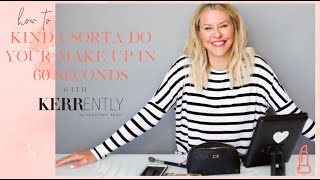 How To Do Your Makeup in 60 Seconds (or so!)