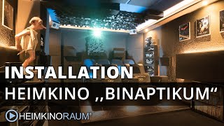Home cinema ’’BINAPTIKUM 4K’’ – made by HEIMKINORAUM Mannheim