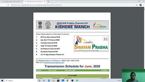 Swayam Prabha channel by NCERT: learn from experts during lockdown